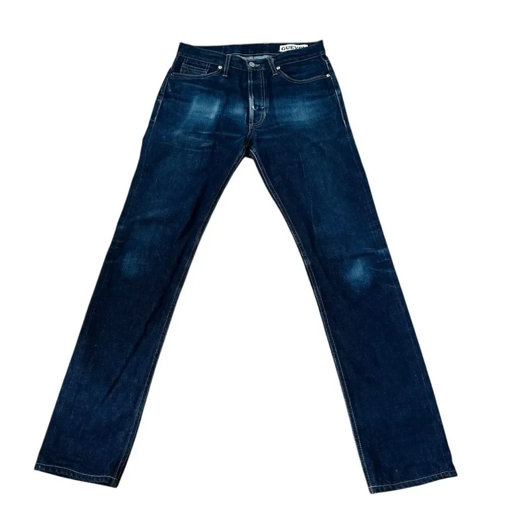 Guevel Men’s Bodie Slim Jeans Dark Wash 31”